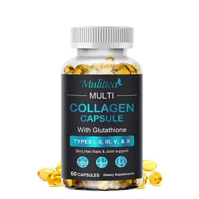 Collagen Vitamin Capsules For Hair Skin And Nails Premium Collagen Supplement • $10.98