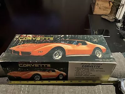 Vintage Battery Operated Corvette By Chevrolet Nanyung Toy Co. See Desc. • $99