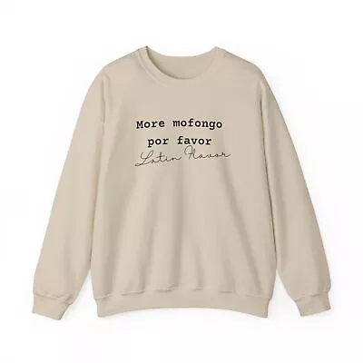 Mofongo Latin Flavor Unisex Crewneck Sweatshirt Trendy Gift Food Lover Sweater  • $27.99