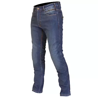 Merlin Mason Waterproof Short Motorcycle Jeans - Dark Blue • £134.99