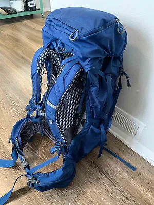 Gregory Katmai 65 Hiking Backpack Empire Blue Small/Medium 65L Capacity • $150