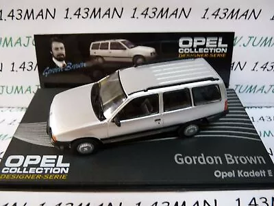 OPE133 1/43 IXO Designer Serie OPEL Collection : KADETT E Break G.Brown Silver • £20.03