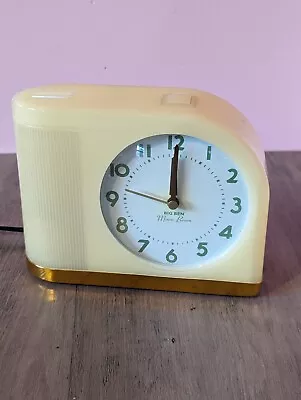 Westclox Big Ben Moon Beam 43000 Alarm Clock Yellow Retro Styled  • $60