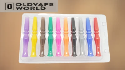 £9.89 • Buy Hookah Mouth Tips Disposable Shisha Huka Plastic Disposable Multi Colour 10p/pk