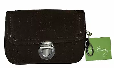 Vera Bradley Flap ID Wallet Key Chain~Espresso~NWT • $12