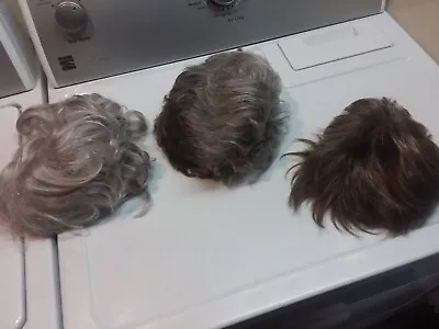 3 Vintage Wigs Short Hair  • $15