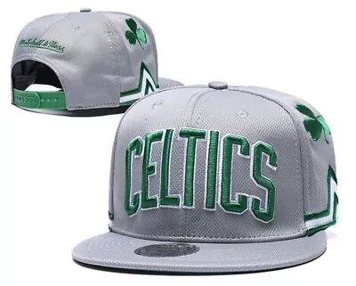 Boston Celtics Snapback Hat Adjustable Fit Cap Jersey Style Free Fast Shipping • $24.99