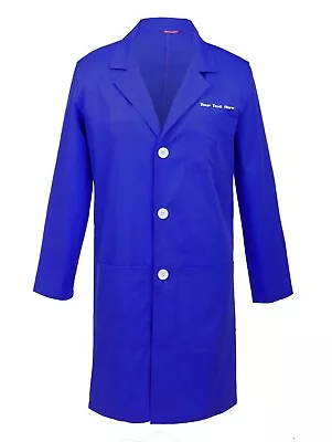 Custom Embroidered Men's Lab Coat Laboratory Doctor Workwear  • $29.98