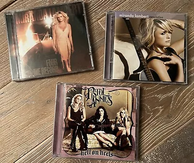 Miranda Lambert Pistol Annies- 3 Cd's  Four The Record Revolution Hell On Hee • $6.99