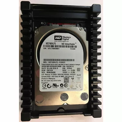WD740HLFS - Western Digital 74GB 10K RPM SATA 3.5  HDD • $168