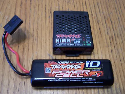 Fits Traxxas 1/16 E-revo 7.2v 6 Cell 1200mah NI-MH Battery & 4 Amp USB-C Charger • $29.99