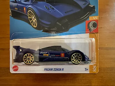 NEW 2023 Hot Wheels PAGANI ZONDA R Turbo Series RARE SUPERCAR Racing • $4.50