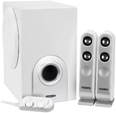 Creative I-TRIGUE L3450 White 2.1 Computer Speaker System For PC MAC Brand NEW  • $999