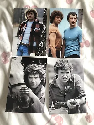 MARTIN SHAW & LEWIS COLLINS (THE PROFESSIONALS) UNSIGNED PHOTOS X 4 - 6x4” • £2