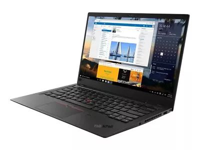 Lenovo ThinkPad X1 Carbon 6th Gen Intel I7 8650U 1.90GHz 16GB RAM 256GB SSD 14   • $349