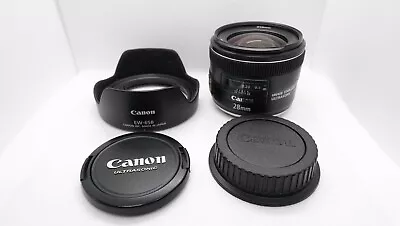 [USED] Canon EF 28mm F/2.8 IS USM Wide Angle Lens Excellent+++ Shipping To U.S.A • $284