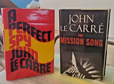 John Le Carre; 2 Books A Perfect Spy 1st Ed HC Mission Song 1st Ed HC • $25