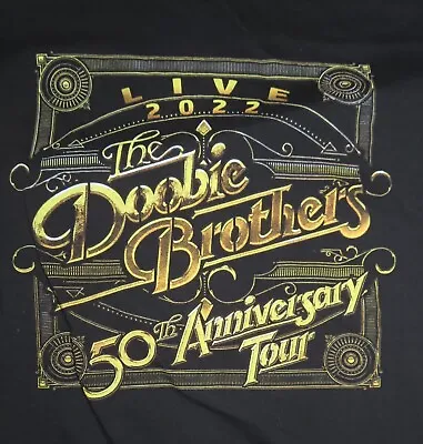 2022 THE DOOBIE BROTHERS Concert Tour (LG) T-Shirt MICHAEL McDONALD PAT SIMMONS • $50