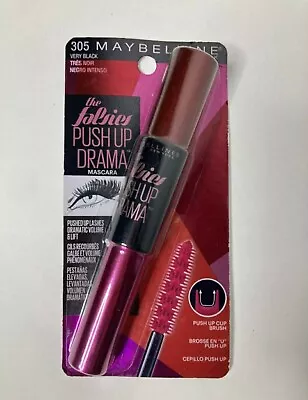 Maybelline Falsies Push Up Drama Mascara Color #305 Very Black • $10