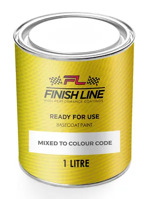 For Peugeot Ktb Gallium Silver Basecoat Car Paint Ready For Use • £44.95
