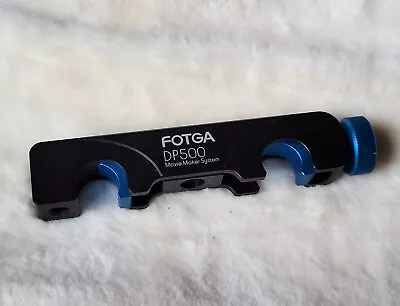 Fotga Blue QR Quick Release Metal Clamp Mount Fotga 15mm Rod Follow Focus System • $11.59