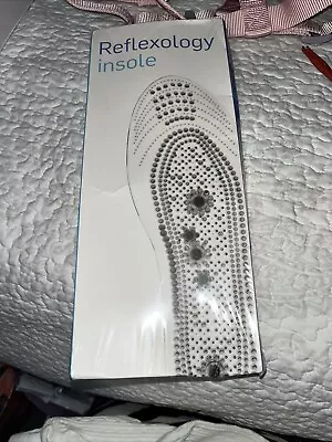 Reflexology Insole Easy Cut To Fit Men/Women Size Acupoints & Magnets Brand New • $6.65