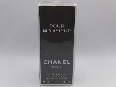 Chanel POUR MONSIEUR Bath And Shower Gel 200ml - New Boxed & Sealed / Rare • £89.89