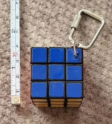 Vintage Rubix Cube Keychain - Mini Cube Speed Puzzle • $3