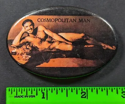 Vintage Cosmopolitan Man Burt Reynolds Gay Interest Pocket Mirror • $45