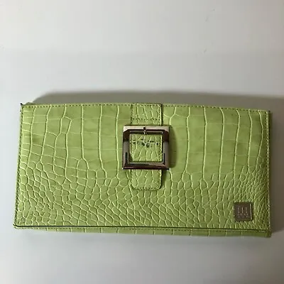 Miche Classic Shell Ellie Green Reptile Print Magnetic Purse Shell Flawed • $11.19