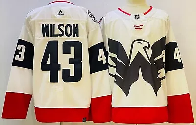 Men's Washington Capitals Tom Wilson #43 Hockey Stitched Jersey S-3XL • $59.90