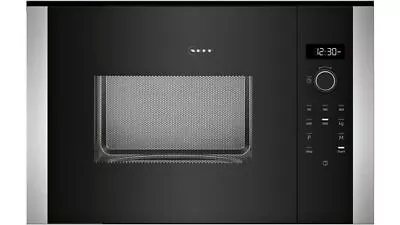 Neff N50 HLAWD53N0B Built-in 25L 900W Solo Microwave Oven Black/Stainless Steel • £399.99