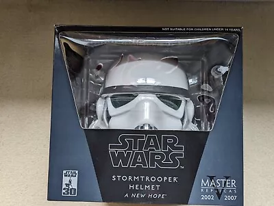 Star Wars A New Hope SW-153CE Master Replicas Stormtrooper Helmet 2007 (RARE). • £249