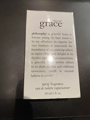 Philosophy Eternal Grace 2.0oz Spray Full Size New Sealed Boxed • $144.88