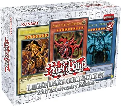 Yugioh TCG Legendary Collection: 25th Anniversary Edition Box Set New Sealed • $79