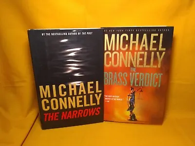 Lot Of 8 Michael Connelly Hardcover The Black Box Drop Crossing Narrows Cri • $19.99