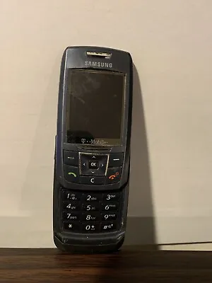 Samsung SGH-T429 - Blue And Black T-Mobile Cellular Slider Phone Untested • $6.99