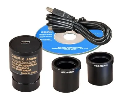 OMAX 5MP USB Digital Eyepiece Camera For Microscopes For Windows And Mac OS X • $109.99