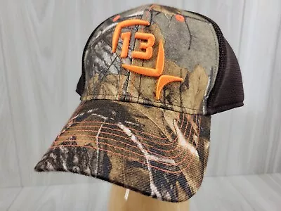 13 FISHING Medium Fitted CAP Hat Camo Make Your Own Luck • $17.99