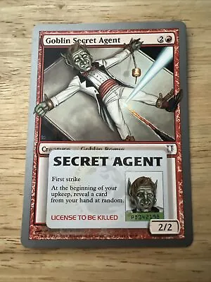 Mtg - Goblin Secret Agent - Unhinged - Lp • £1.25