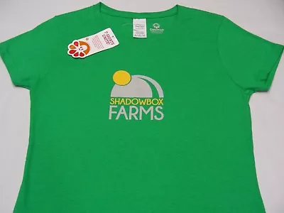 Shadowbox Farms - Cannabis - Green - Ladies Small Size T Shirt! • $11.99