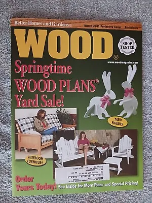 Wood Magazine Back Issues Better Homes And Gardens Your Choice Of Issues 106-164 • $3.25