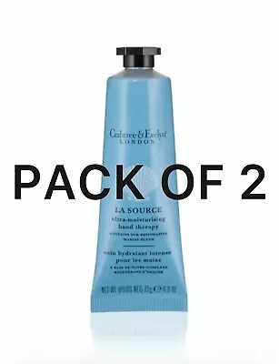 2 X Crabtree And Evelyn La Source Ultra-Moisturising Hand Therapy 25g - Sealed • £19.99