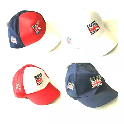 10 Hats Great Britain Hats Cricket Rugby Olympics Adjustable Baseball Caps | Lot • £9.92