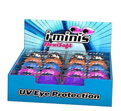 I-minis X 1 Sunbed Tanning Goggles UV Eye Protection Pink Blue Black Purple Red • £5.25