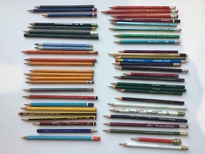 £29.99 • Buy 52 X Writing And Drawing Pencils Many Vintage: Berol Venus Pop A Point Stylrase