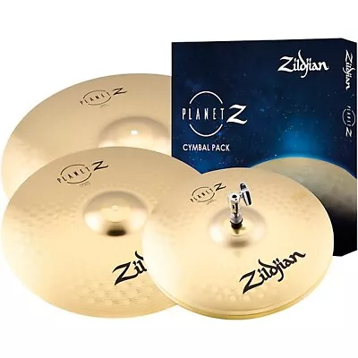 $279.95 • Buy Zildjian ZP4PK Hats/Crash/Ride Planet Z Complete Pk (14H, 16C, 20R) - Cymbal Set