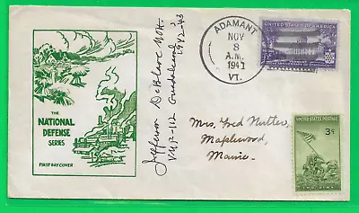 Jefferson DeBlanc Medal Of Honor Signed Autographed DETAILED Patriotic Cover '41 • $25