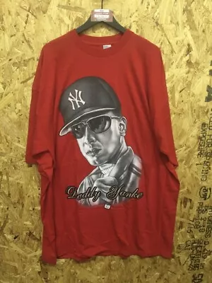 Vintage Daddy Yankee Promo T-Shirt Sz 4XL Reggaeton Rap Tee Hip Hop Reggae Latin • $399.95