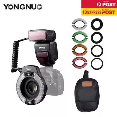 Yongnuo YN14EX II C LED Macro Flash Light Speedlight Double Lamp For Canon • $189.95